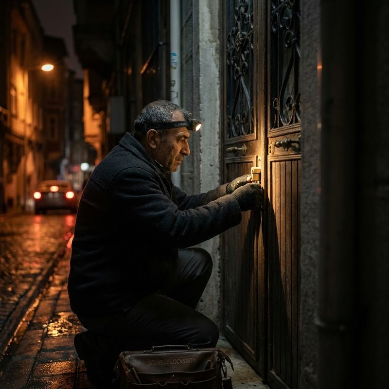 Acil çilingir müdahalesi — Instagram'dan kareler